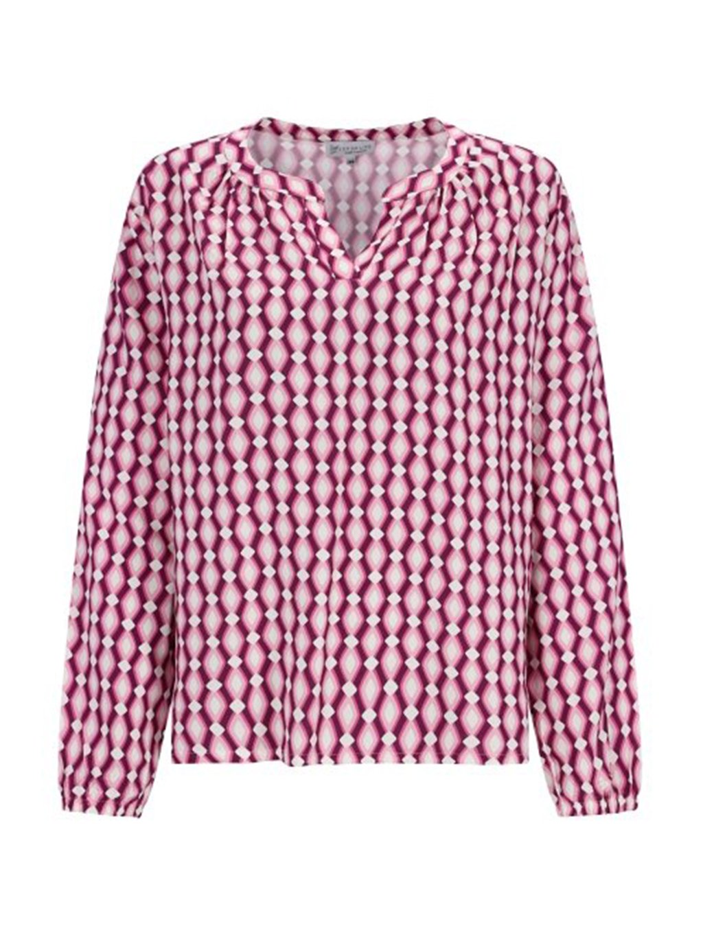 Dámská halenka HAJO 10686 713 D Bluse Tunikaform Serafino- (velikost 38)