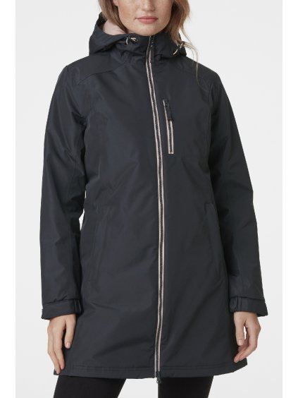 Dámský zimní kabát HELLY HANSEN 62395 980 W LONG BELFAST WINTER JACKET