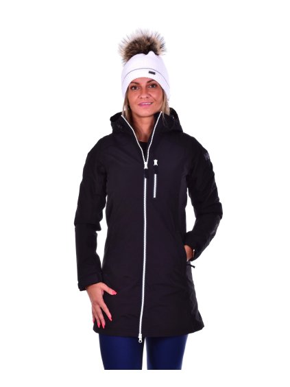 Dámský zimní kabát HELLY HANSEN 62395 991 W LONG BELFAST WINTER JACKET
