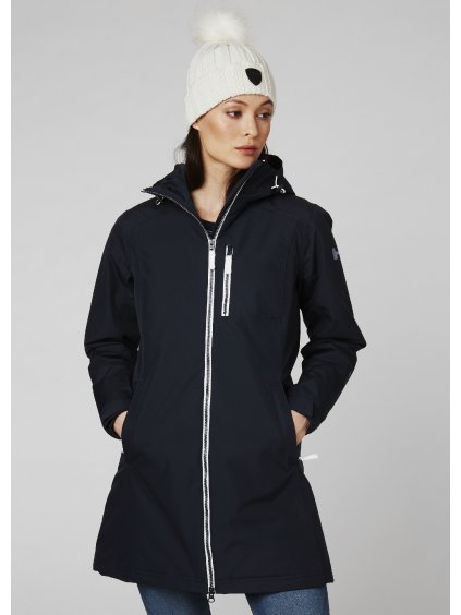Dámský zimní kabát HELLY HANSEN 62395 597 W LONG BELFAST WINTER JACKET
