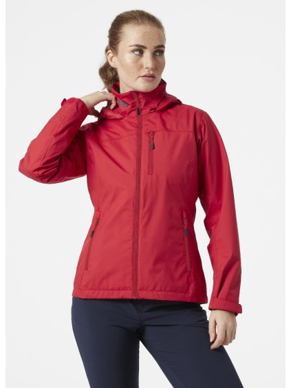 Dámská jachtařská bunda HELLY HANSEN 33899 162 W CREW HOODED JACKET