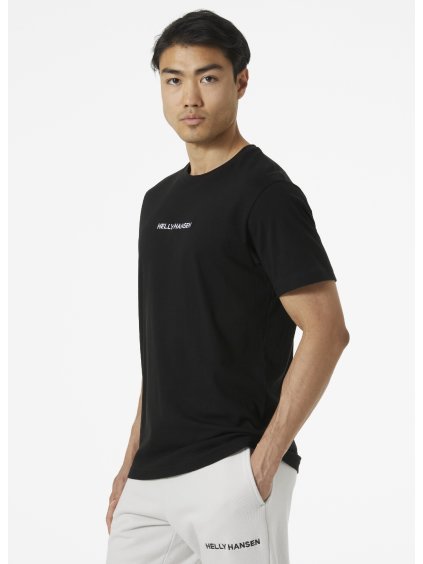 Pánské triko HELLY HANSEN 53936 990 CORE GRAPHIC T (velikost M)