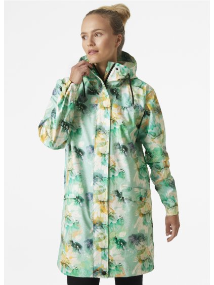 Dámský kabát HELLY HANSEN 53251 406 W MOSS RAIN COAT