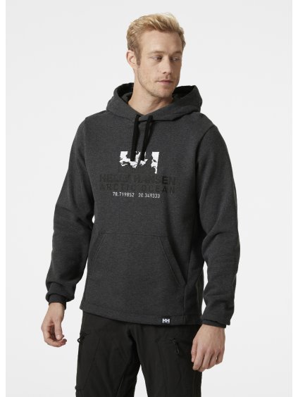 Pánská mikina HELLY HANSEN 30361 980 ARCTIC OCEAN HOODIE (velikost M)
