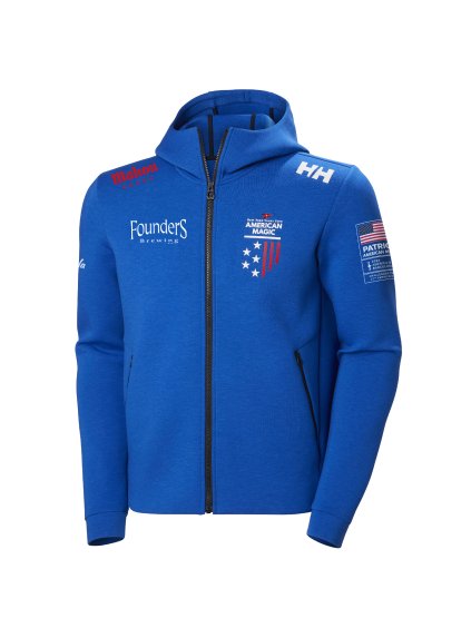 Pánská mikina HELLY HANSEN 21209 543 AM HP OCEAN FZ JACKET 2.0 (velikost M)