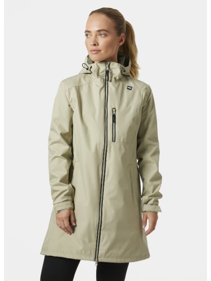 Dámský kabát HELLY HANSEN 55964 463 W LONG BELFAST JACKET (velikost S)