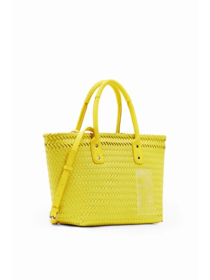 Dámská kabelka DESIGUAL 23SAXO17 8018 BAG BASKET BRAIDED ZAIRE