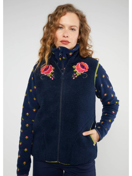 Dámská vesta Blutsgeschwister 001243-171 1167 Smoochy Woods Vest (velikost M)