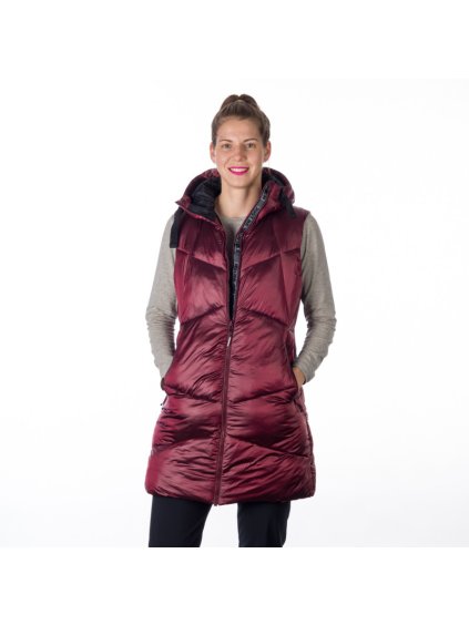 Dámská zimní vesta NORTHFINDER VE-4464SP 378 ROSEMARY (velikost XS)
