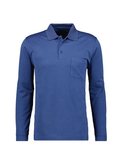 Pánská košile RAGMAN 5493691 795 Polo LS fish net