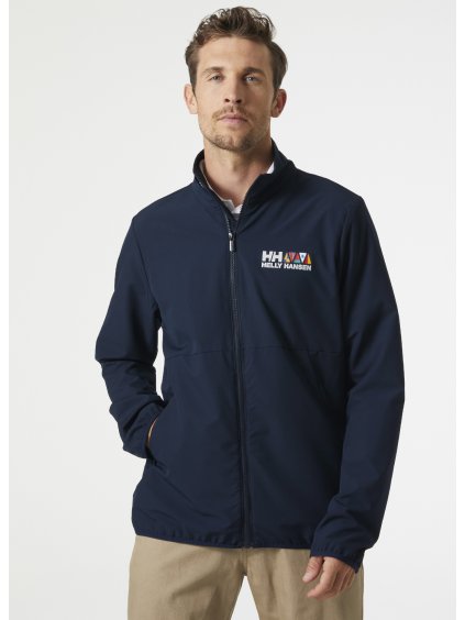 Pánská bunda HELLY HANSEN 34291 597 NEWPORT SOFTSHELL JACKET (velikost XXL)