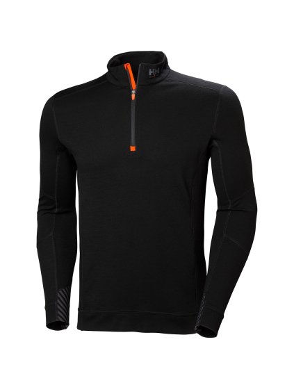 Pánské funkční triko HELLY HANSEN WORKWEAR 75107 990 HH LIFA MERINO ZIP