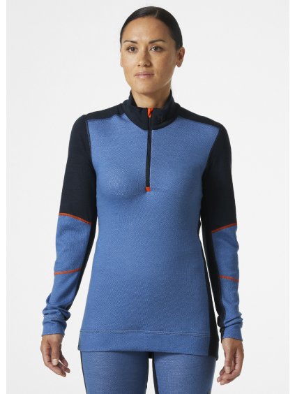 Dámské funkční triko HELLY HANSEN WORKWEAR 75210 595 W HH LIFA MERINO HALF ZIP (velikost S)