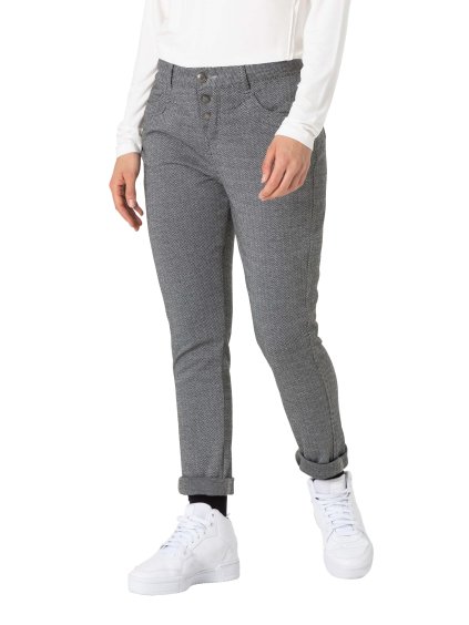 Dámské kalhoty TIMEZONE 16-10172-00-5008 8682 RavenTZ 7/8 Regular (velikost 26)