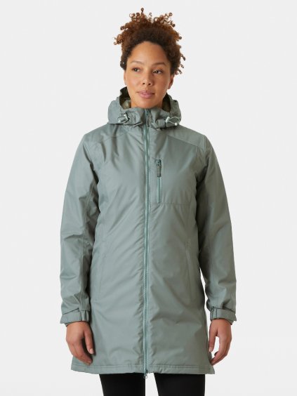 Dámský zimní kabát HELLY HANSEN 62395 485 W LONG BELFAST WINTER JACKET (velikost S)