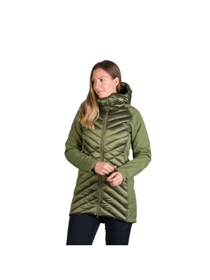 Dámský zimní kabát NORTHFINDER BU-6266SP 349 GINGER softshell
