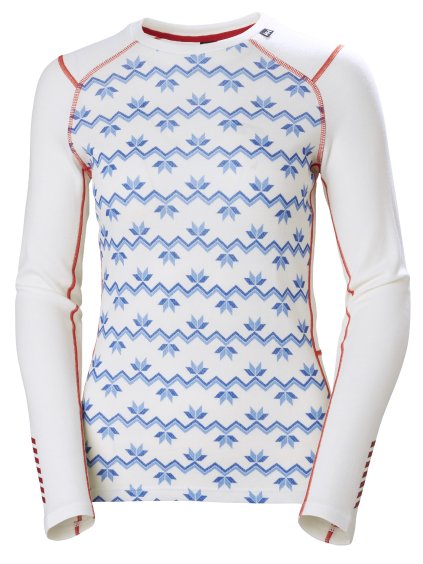 Dámské funkční triko HELLY HANSEN 49379 012 W LIFA MERINO MIDWEIGHT (velikost L)