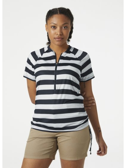 Dámské funkční triko HELLY HANSEN 34302 599 W SIREN 1/2 ZIP T-SHIRT (velikost S)