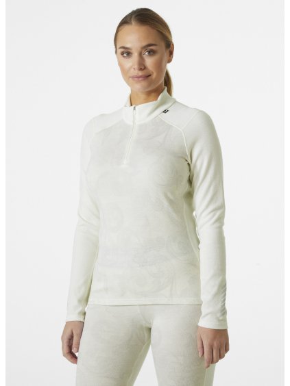 Funkční triko HELLY HANSEN 49410 012 W LIFA MERINO MIDW GRA 1/2 ZIP (velikost M)