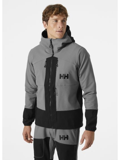 Pánská zimní bunda HELLY HANSEN 63216 876 ODIN BC SOFTSHELL JACKET