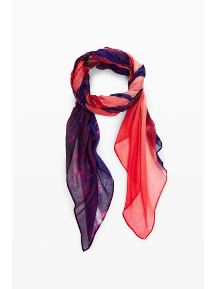 Dámský šátek DESIGUAL 25SAWA45 3008 FOU BALI LACROIX