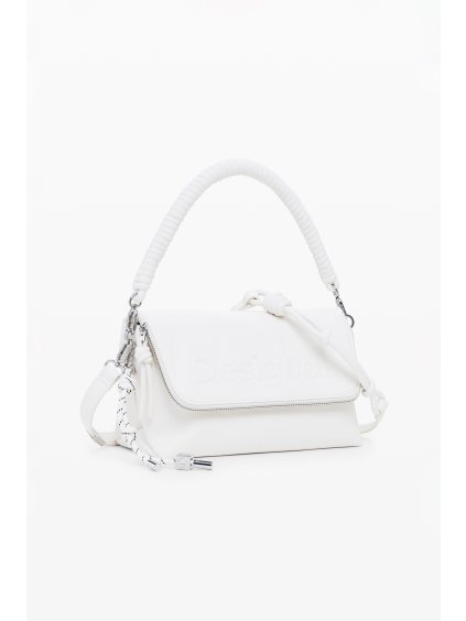 Dámská kabelka DESIGUAL 25SAXPBI 1000 BAG HALF VENECIA 3.0 ECRU (velikost U)