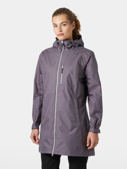 Dámský kabát HELLY HANSEN 55964 654 W LONG BELFAST JACKET (velikost XS)