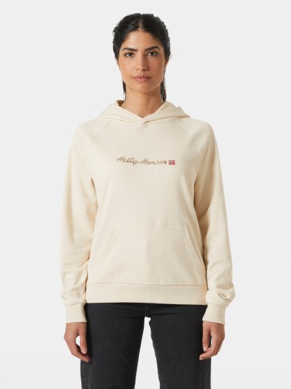 Dámská mikina HELLY HANSEN 54239 34 W CORE GRAPHIC HOODIE (velikost S)