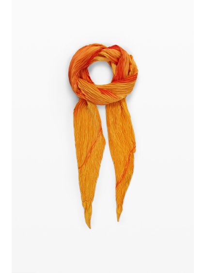 Dámský šátek DESIGUAL 25SAWA39 9027 FOU IMAGORANGE CARRE (velikost U)
