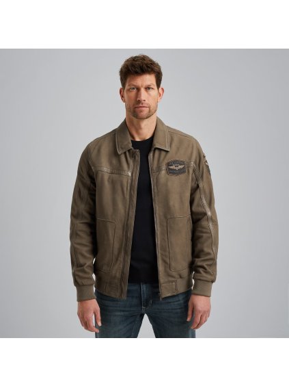 Pánská kožená bunda PME LEGEND PLJ2502700 8025 Flight jacket SUMMER HUDSON Sheep VSQM