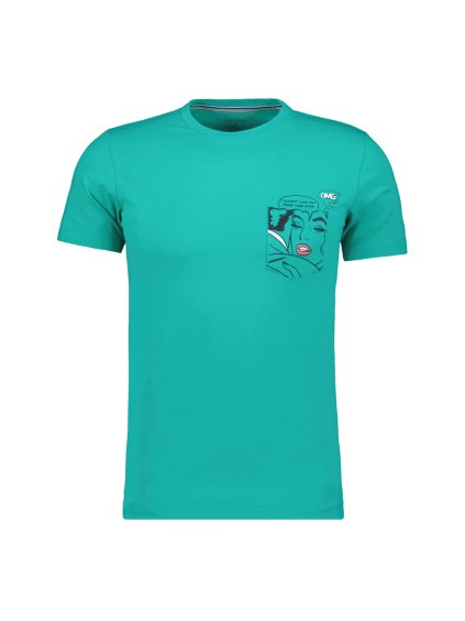 Pánské triko RAGMAN 368781 378 Roundneck pocket Comic