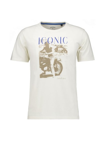 Pánské triko RAGMAN 5231180 008 Roundneck chest print (velikost M)