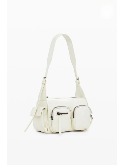 Dámská kabelka DESIGUAL 25SAXL19 1036 BAG SAOCO HABANA MULTIPOCKET MINI