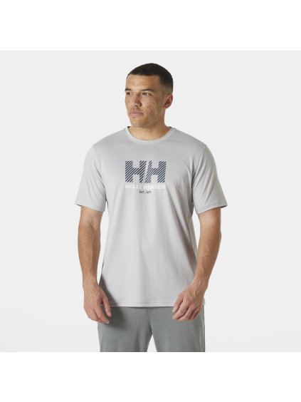 Pánské funkční triko HELLY HANSEN 49574 853 HH TECH GRAPHIC T-SHIRT 2.0