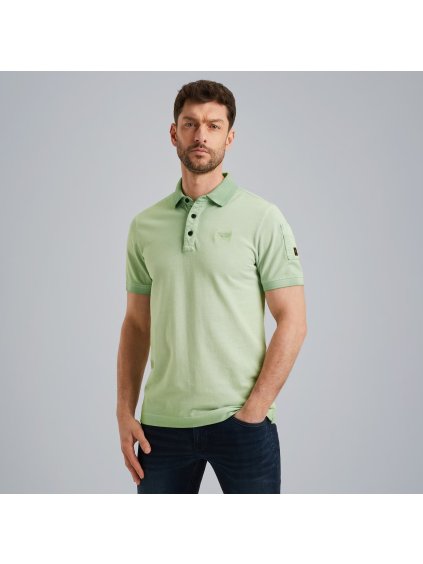 Pánská polokošile PME LEGEND PPSS2504857 6258 Polo short sleeve cold dye pique