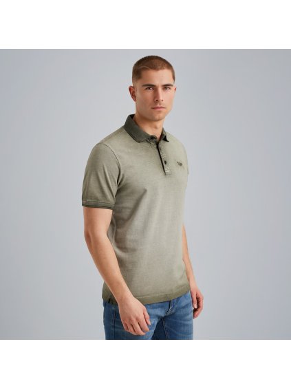 Pánská polokošile PME LEGEND PPSS2504857 6149 Polo short sleeve cold dye pique
