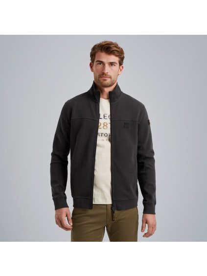 Pánská mikina PME LEGEND PSW2506424 9140 Jacket zip popcorn jacquard (velikost M)