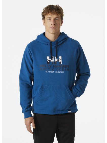 Pánská mikina HELLY HANSEN 30361 606 ARCTIC OCEAN HOODIE (velikost L)
