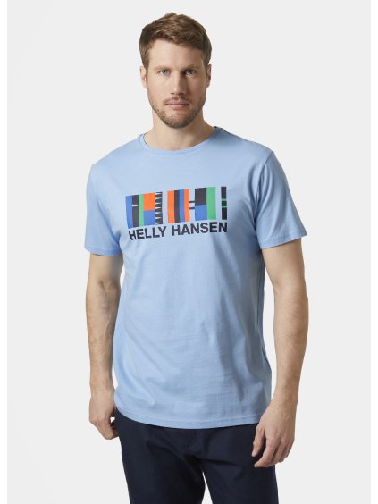 Pánské triko HELLY HANSEN 34222 627 SHORELINE T-SHIRT 2.0 (velikost M)