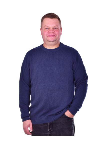 Pánský svetr RAGMAN 464180 782 Round neck (velikost XXL)