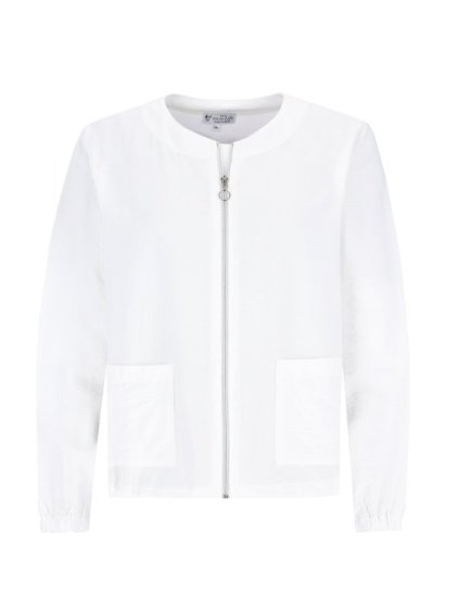 Dámská mikina HAJO 19753 218 D Jacke Blouson Leinenoptik (velikost 38)