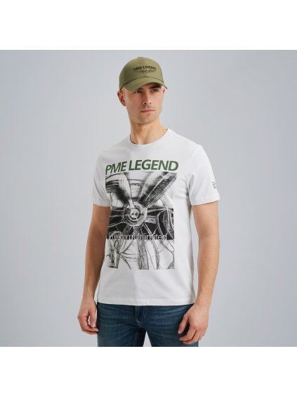 Pánské triko PME LEGEND PTSS2502577 7003 Short sleeve r-neck single jersey (velikost XXL)