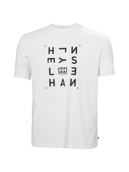 Pánské triko HELLY HANSEN 63082 2 SKOG GRAPHIC T-SHIRT (velikost XXL)