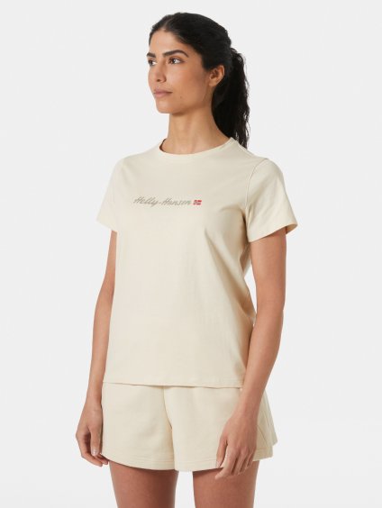 Dámské triko HELLY HANSEN 54592 34 W CORE GRAPHIC T-SHIRT 2.0 (velikost M)