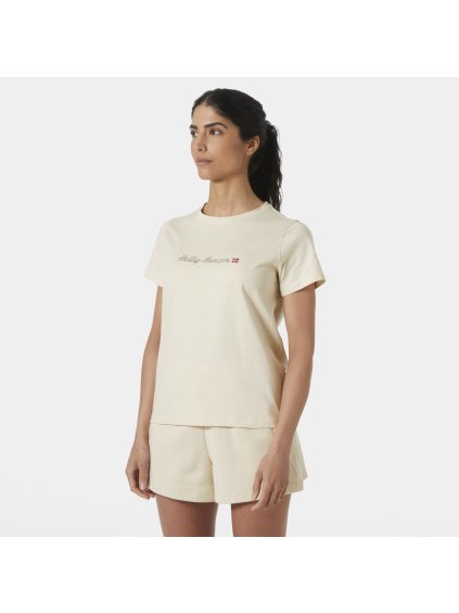 Dámské triko HELLY HANSEN 54592 34 W CORE GRAPHIC T-SHIRT 2.0 (velikost M)