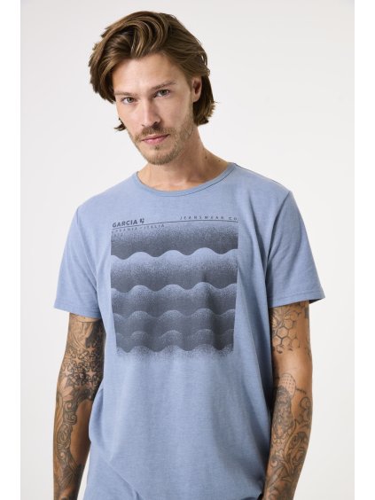 Pánské triko GARCIA C51201 4815 mens T-shirt ss (velikost L)