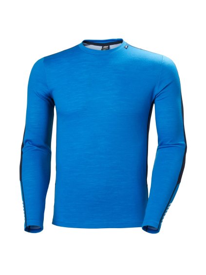 Pánské funkční triko HELLY HANSEN 49370 639 LIFA MERINO LIGHTWEIGHT CREW (velikost S)