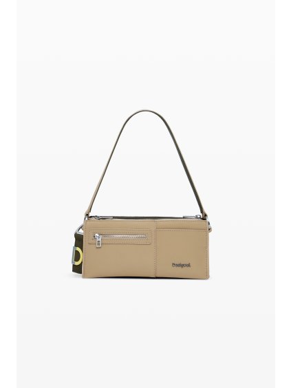 Dámská kabelka DESIGUAL 25WAXPAF 6008 BAG  DELTA NOVA SILVER (velikost U)