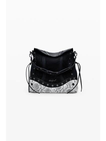 Dámský batůžek DESIGUAL 25WAKP11 2000 BACK SNAKE PATCH JERSEY 2.0 MINI (velikost U)