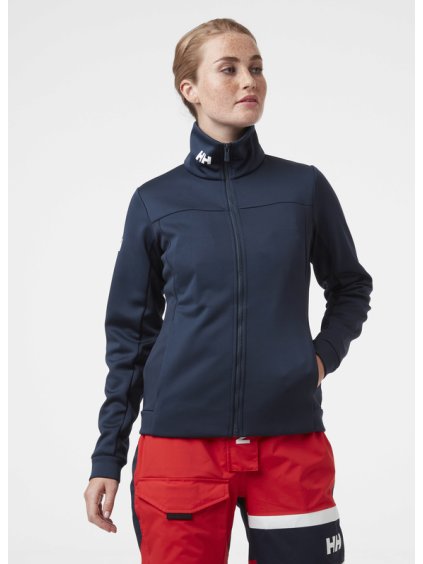 Dámská mikina HELLY HANSEN 30357 597 W CREW FLEECE JACKET (velikost M)